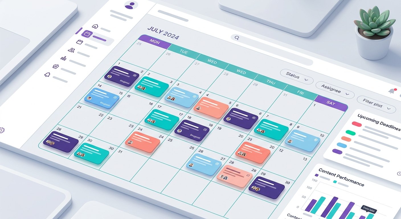 Trello content calendar template