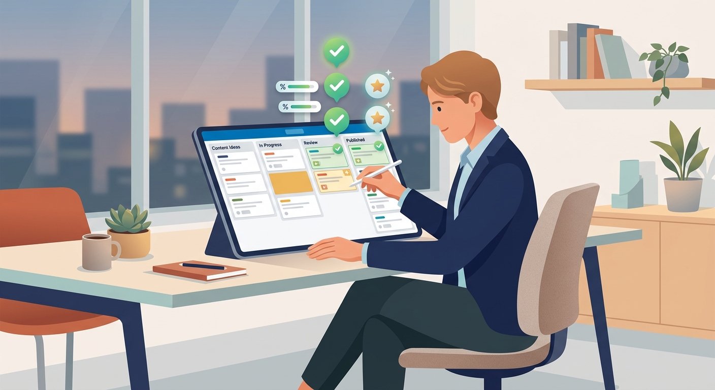 Trello content calendar template