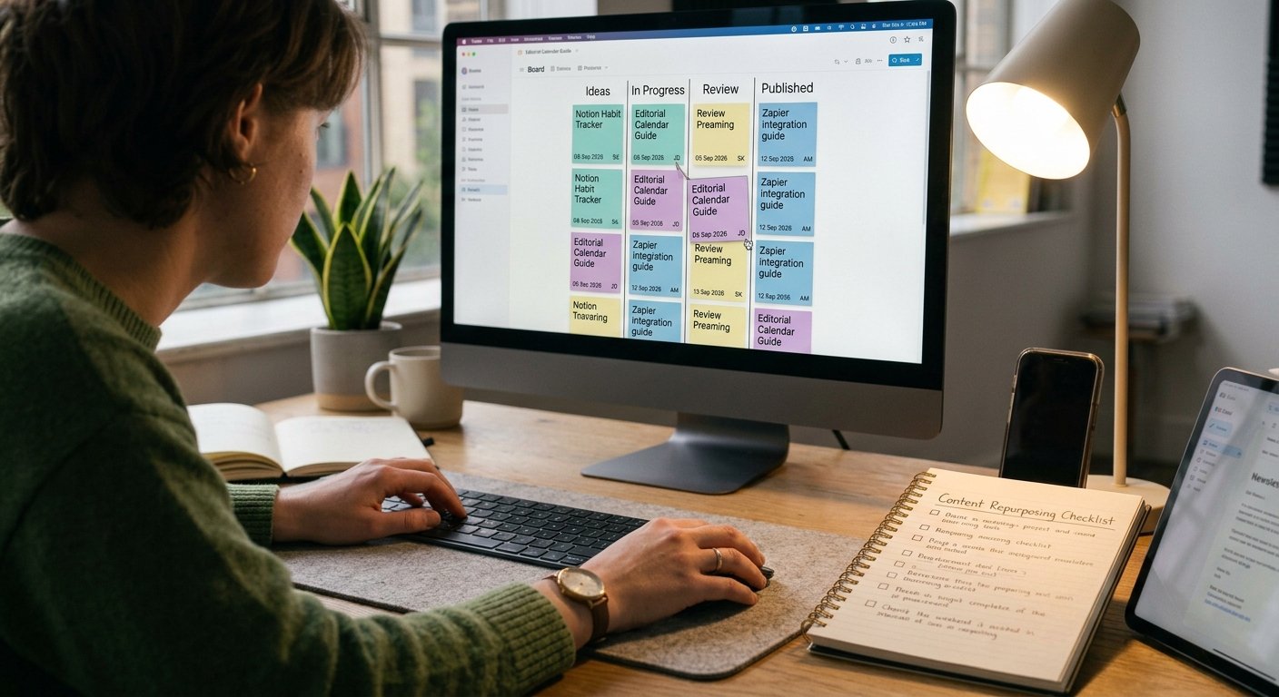 content repurposing checklist