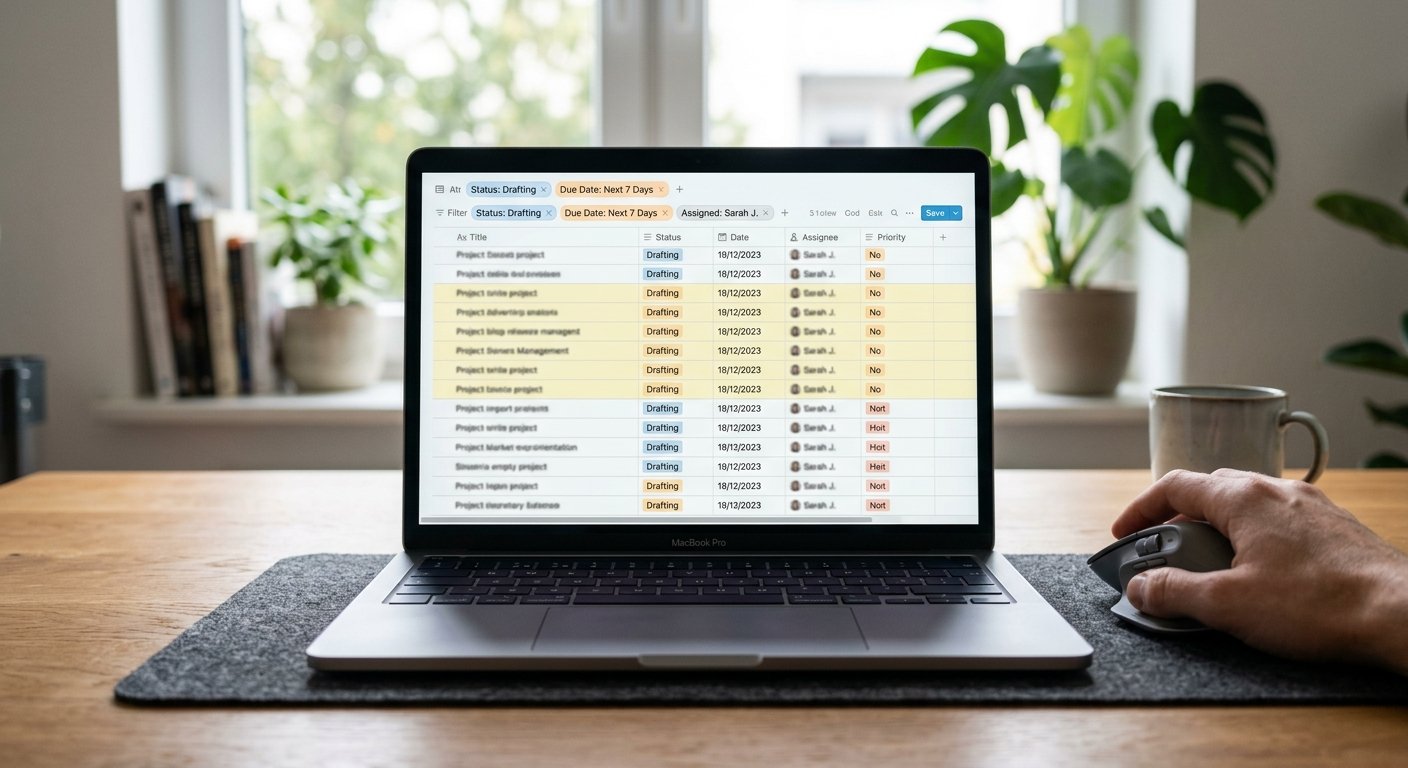 Airtable for content management