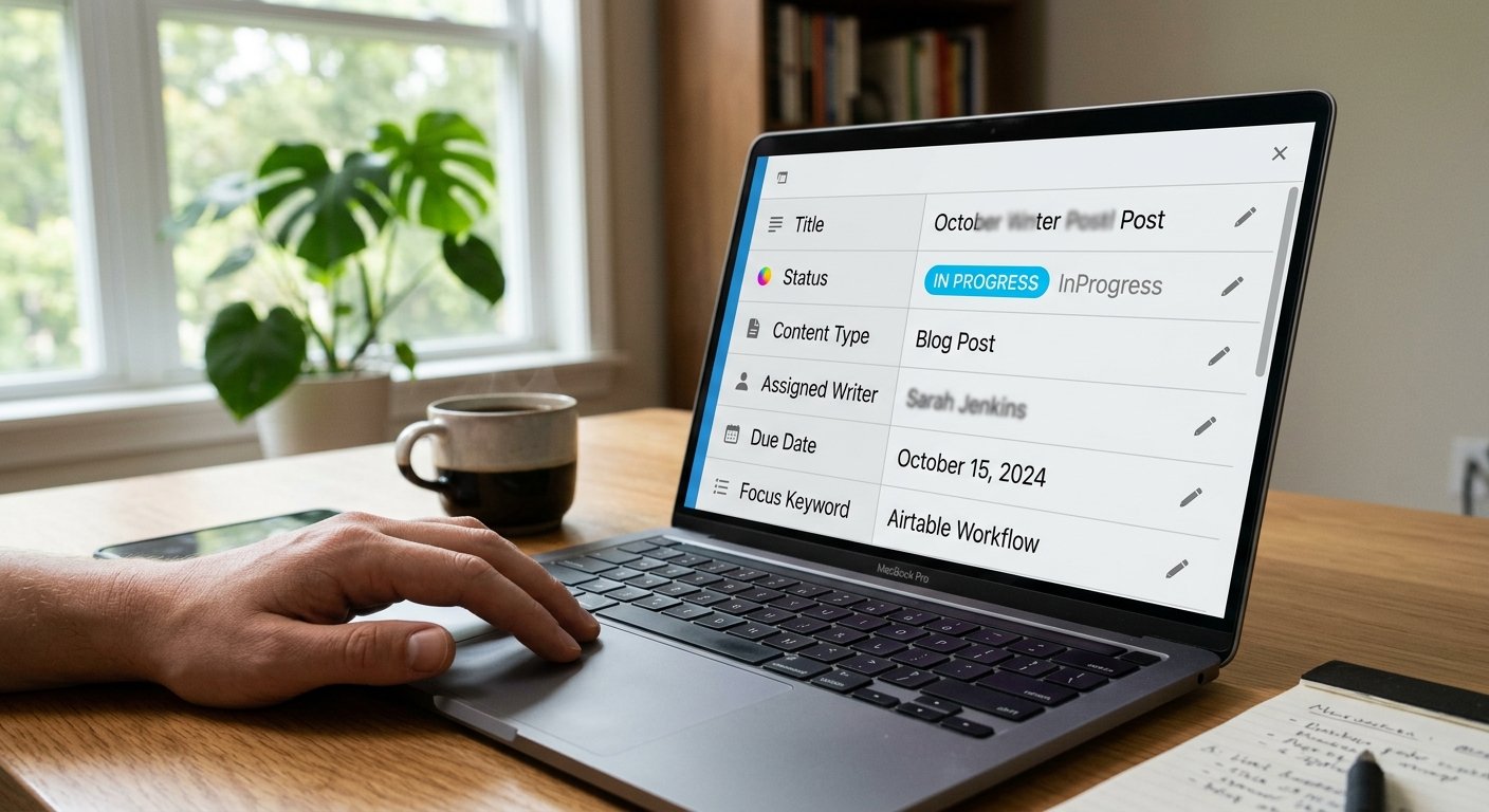 Airtable for content management
