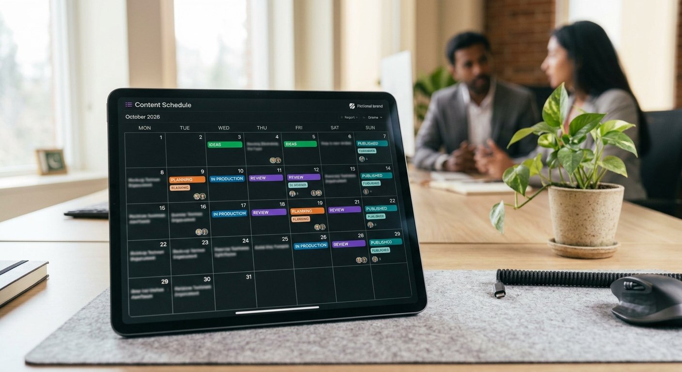 Notion vs Trello content calendar