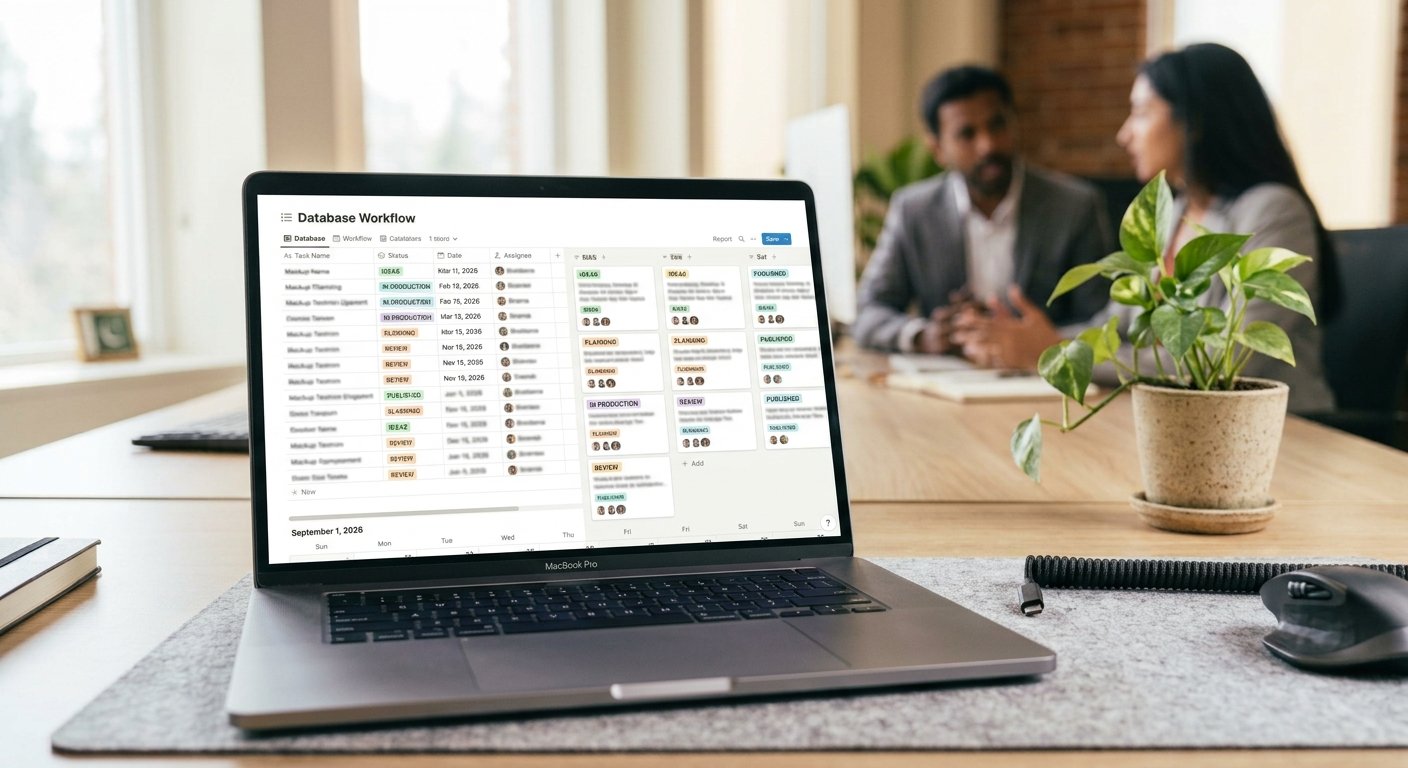Notion vs Trello content calendar
