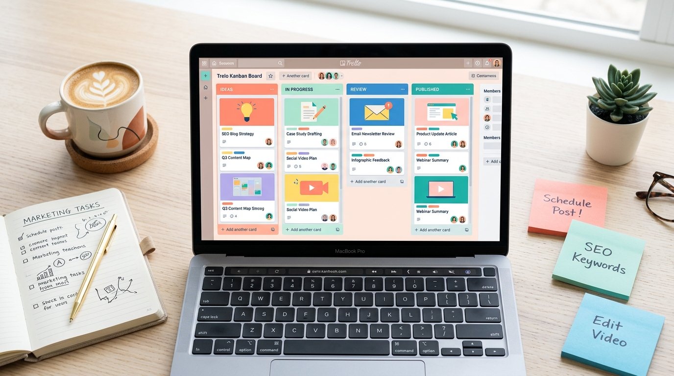 Trello content calendar template