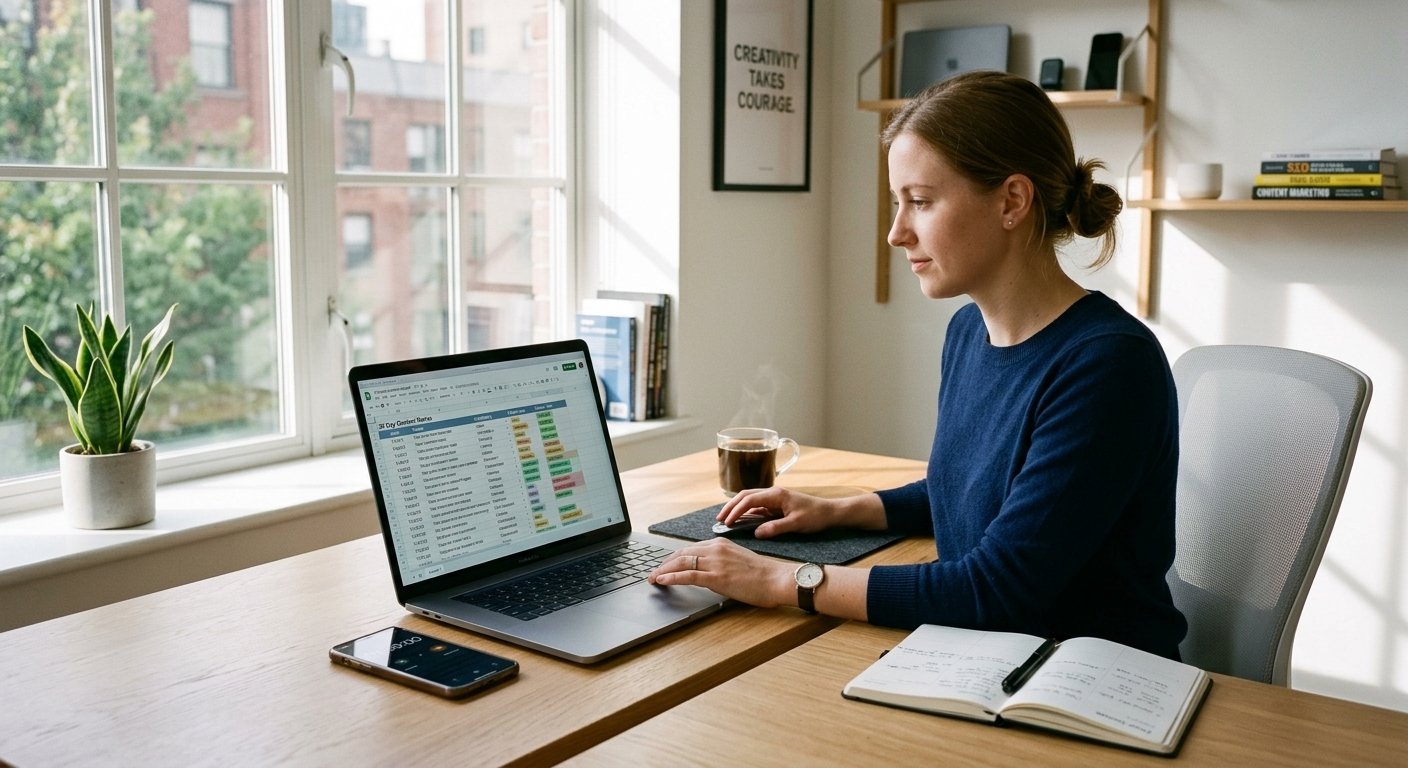 plan 30 days of blog content