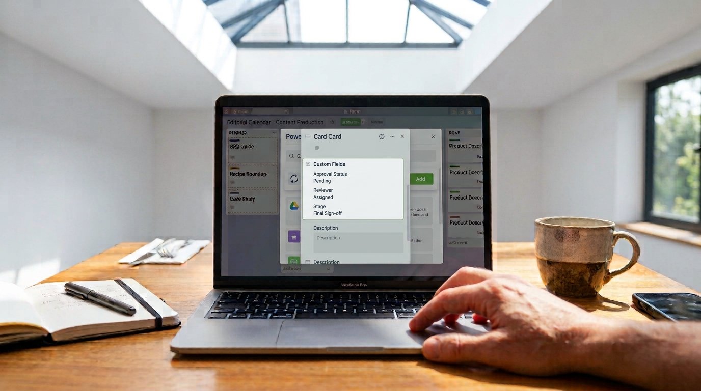 content approval pipeline in Trello